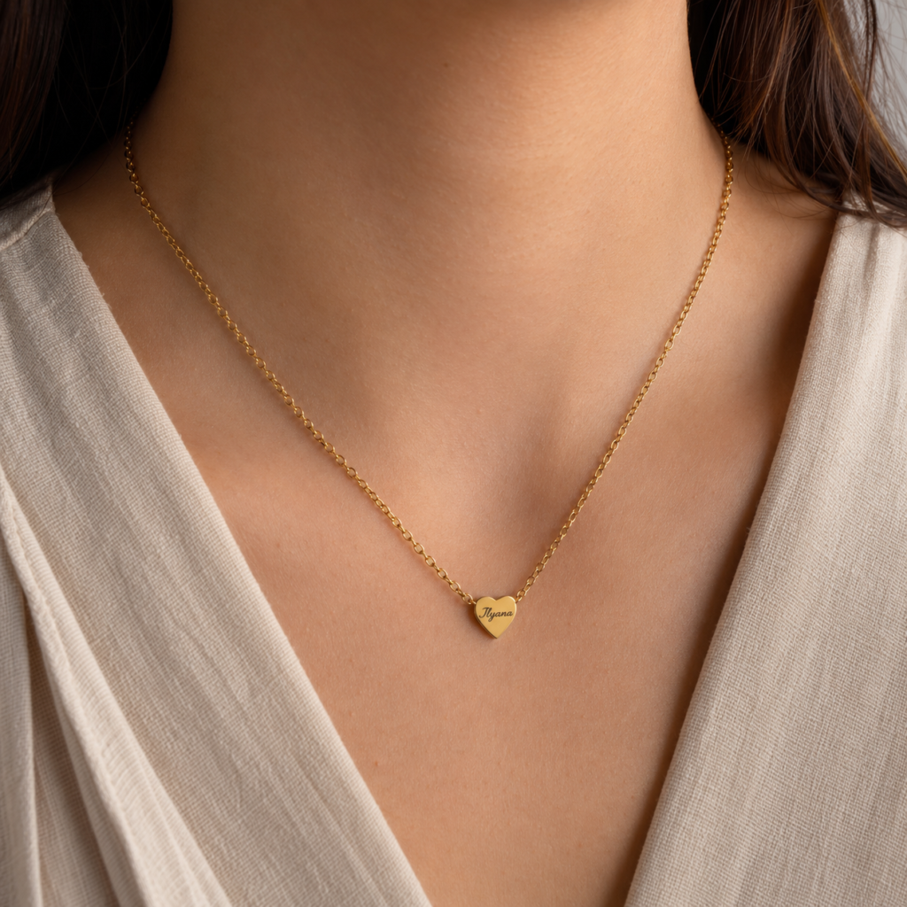Hartjesketting met Naam