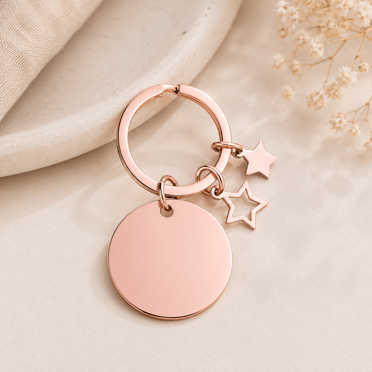 Graveerbare sleutelhanger met Sterretjes - Image 8