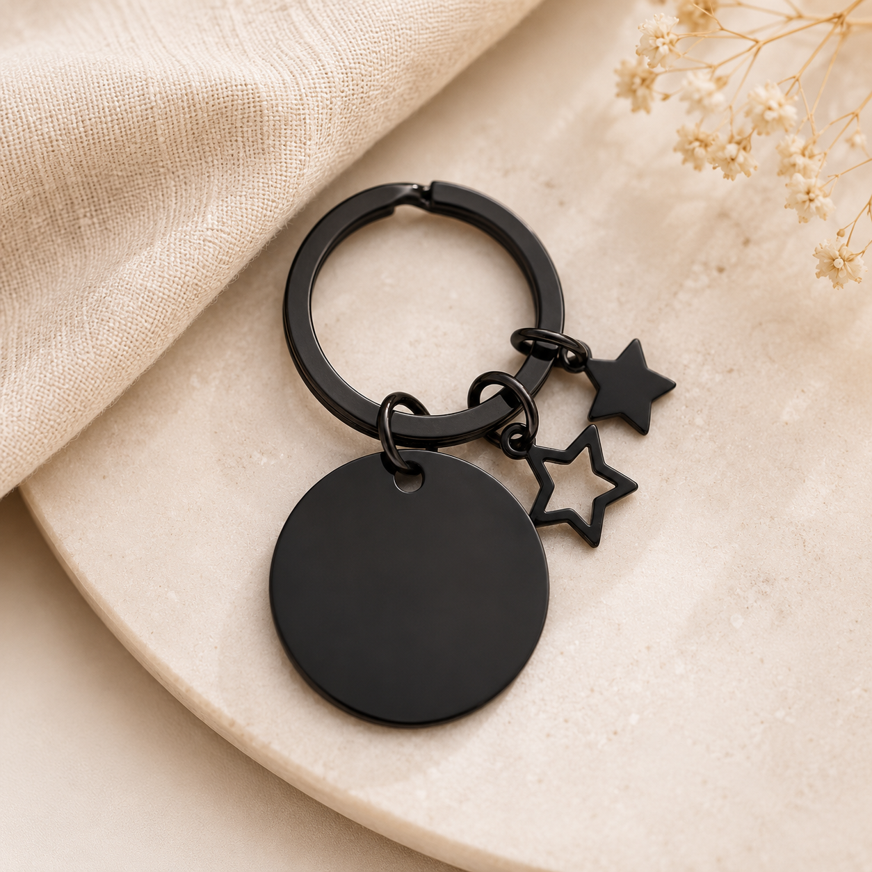 Graveerbare sleutelhanger met Sterretjes - Image 7